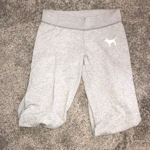PINK Gray Sweatpants